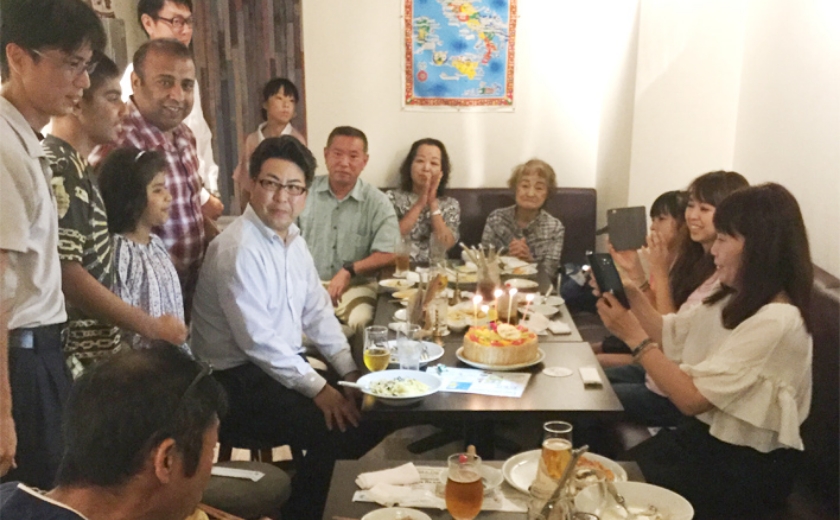 社長とご飯を食べる会